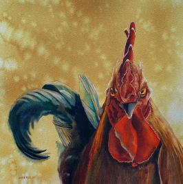 It's a Stare Down by June Rollins &nbsp;