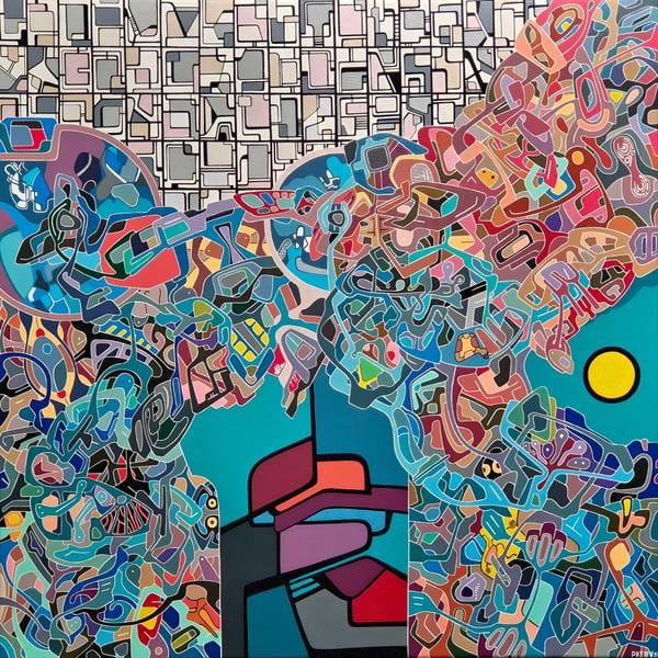 Big brother by Eugene Pokutnev from Geometric Art & Sculpture selection